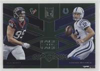 J.J. Watt, Andrew Luck