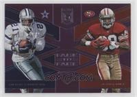 Deion Sanders, Jerry Rice #/49