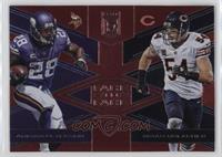 Adrian Peterson, Brian Urlacher #/99