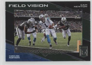 2017 Donruss Elite - Field Vision - Green #8 - Cam Newton