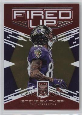 2017 Donruss Elite - Fired Up - Red #3 - Steve Smith Sr. /99 [Noted]