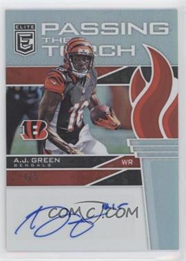 2017 Donruss Elite - Passing the Torch Signatures Doubles #PTT-27 - A.J. Green, Tyler Boyd /5