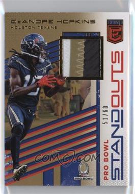 2017 Donruss Elite - Pro Bowl Standouts - Prime #26 - DeAndre Hopkins /60