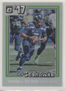 2017 Donruss Optic - 1981 Tribute #27 - Russell Wilson