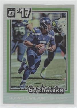 2017 Donruss Optic - 1981 Tribute #27 - Russell Wilson