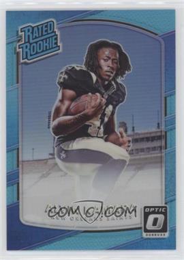 2017 Donruss Optic - [Base] - Aqua Prizm #199 - Rated Rookie - Alvin Kamara /299