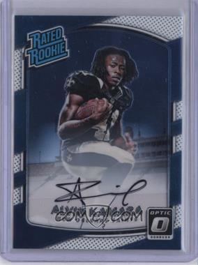 2017 Donruss Optic - [Base] - Autographs #199 - Rated Rookie - Alvin Kamara /150