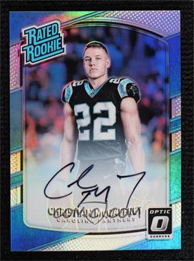 2017 Donruss Optic - [Base] - Holo Autographs #168 - Rated Rookie - Christian McCaffrey /99