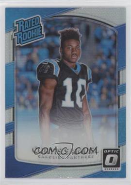 2017 Donruss Optic - [Base] - Holo Prizm #196 - Rated Rookie - Curtis Samuel