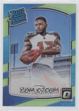 2017 Donruss Optic - [Base] - Lime Green Prizm #155 - Rated Rookie - Chris Godwin