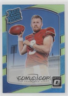 2017 Donruss Optic - [Base] - Lime Green Prizm #170 - Rated Rookie - C.J. Beathard