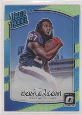 2017 Donruss Optic - [Base] - Lime Green Prizm #190 - Rated Rookie - D'Onta Foreman