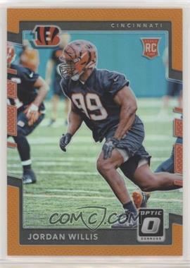 2017 Donruss Optic - [Base] - Orange Prizm #133 - Rookies - Jordan Willis /199