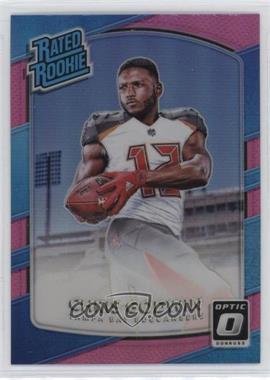 2017 Donruss Optic - [Base] - Pink Prizm #155 - Rated Rookie - Chris Godwin