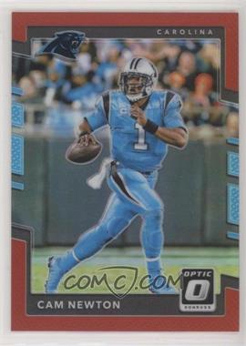 2017 Donruss Optic - [Base] - Red Prizm #100 - Cam Newton /99