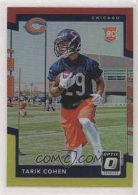 2017 Donruss Optic - [Base] - Red and Yellow Prizm #134 - Rookies - Tarik Cohen