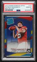 Rated Rookie - Patrick Mahomes II [PSA 10 GEM MT]