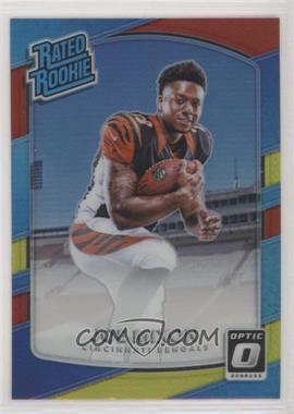 2017 Donruss Optic - [Base] - Red and Yellow Prizm #185 - Rated Rookie - Joe Mixon [EX to NM]