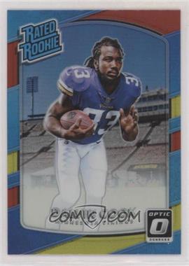 2017 Donruss Optic - [Base] - Red and Yellow Prizm #193 - Rated Rookie - Dalvin Cook