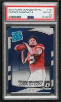 Rated Rookie - Patrick Mahomes II [PSA 8.5 NM‑MT+]