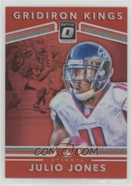 2017 Donruss Optic - Gridiron Kings - Red Prizm #27 - Julio Jones /99