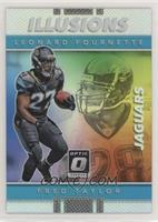 Fred Taylor, Leonard Fournette [EX to NM] #/149