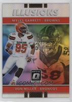 Myles Garrett, Von Miller