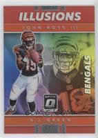 A.J. Green, John Ross III #/99