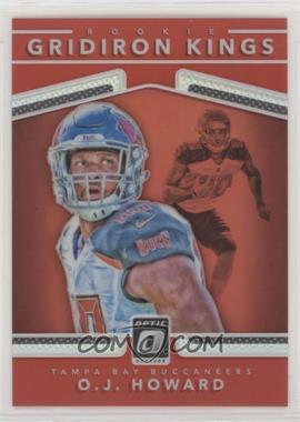 2017 Donruss Optic - Rookie Gridiron Kings - Red Prizm #4 - O.J. Howard /99