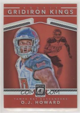 2017 Donruss Optic - Rookie Gridiron Kings - Red Prizm #4 - O.J. Howard /99