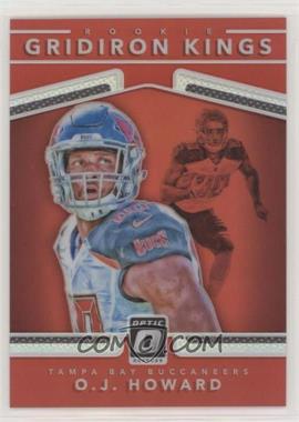 2017 Donruss Optic - Rookie Gridiron Kings - Red Prizm #4 - O.J. Howard /99