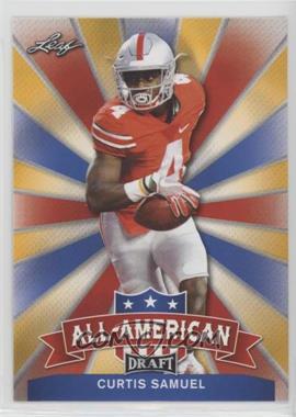 2017 Leaf Draft - All-American - Gold #AA-06 - Curtis Samuel