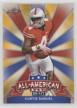 2017 Leaf Draft - All-American - Gold #AA-06 - Curtis Samuel