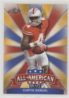 2017 Leaf Draft - All-American - Gold #AA-06 - Curtis Samuel