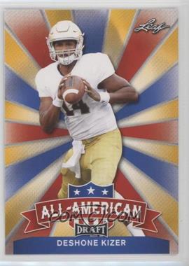 2017 Leaf Draft - All-American - Gold #AA-10 - Deshone Kizer