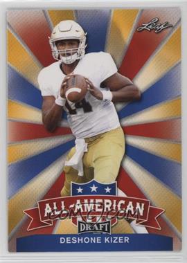 2017 Leaf Draft - All-American - Gold #AA-10 - Deshone Kizer