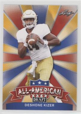 2017 Leaf Draft - All-American - Gold #AA-10 - Deshone Kizer