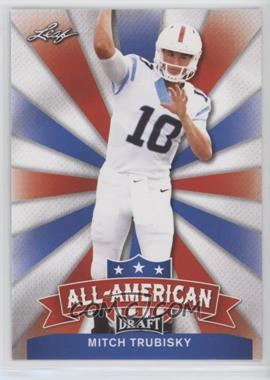 2017 Leaf Draft - All-American #AA-16 - Mitch Trubisky