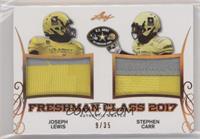 Joseph Lewis, Stephen Carr #/35