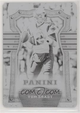 2017 Panini - [Base] - Printing Plate Black #66 - Tom Brady /1