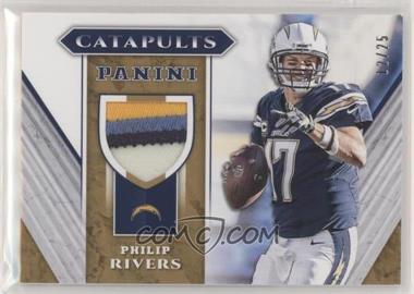 2017 Panini - Catapults Memorabilia - Prime #CM-PR - Philip Rivers /25