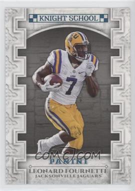 2017 Panini - Knight School #KNS-LF - Leonard Fournette