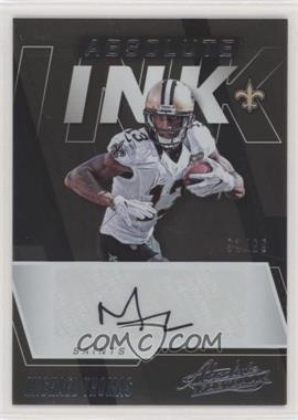 2017 Panini Absolute - Absolute Ink #AI-MTH - Michael Thomas /99