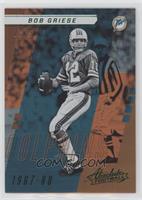 Retired - Bob Griese #/25