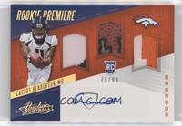 Rookie Premiere Material Autos - Carlos Henderson #/99