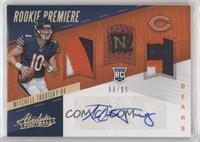 Rookie Premiere Material Autos - Mitchell Trubisky #/99