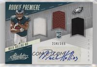 Rookie Premiere Material Autos - Mack Hollins #/399