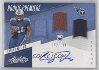 Rookie Premiere Material Autos - Corey Davis #/199