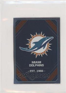 2017 Panini Album Stickers - [Base] #28 - Team Logo - Miami Dolphins Team