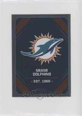 2017 Panini Album Stickers - [Base] #28 - Team Logo - Miami Dolphins Team